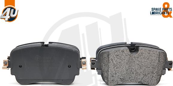 4U 22538VV - Гальмівні колодки, дискові гальма autocars.com.ua