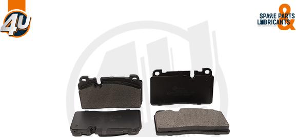 4U 22543VV - Гальмівні колодки, дискові гальма autocars.com.ua