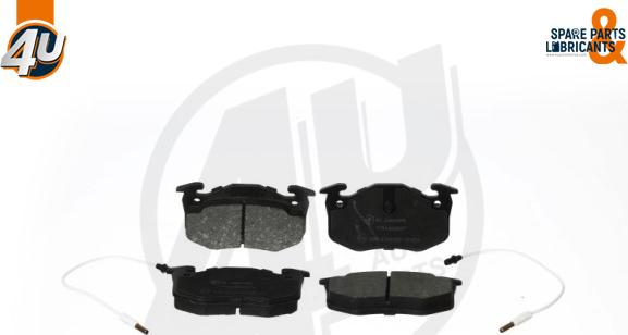 4U 22600RN - Гальмівні колодки, дискові гальма autocars.com.ua