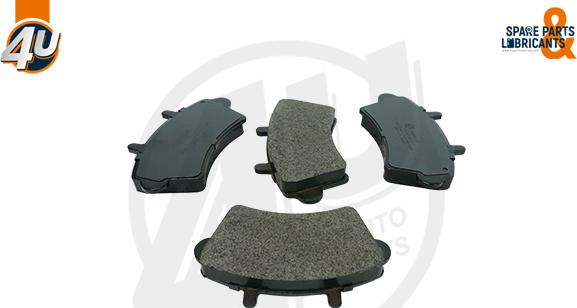 4U 22606RN - Гальмівні колодки, дискові гальма autocars.com.ua