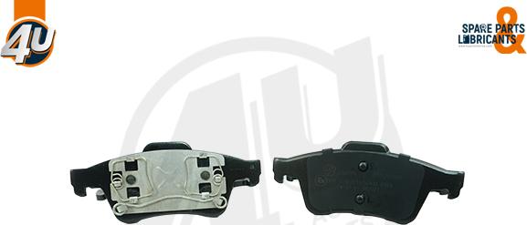 4U 22607RN - Гальмівні колодки, дискові гальма autocars.com.ua