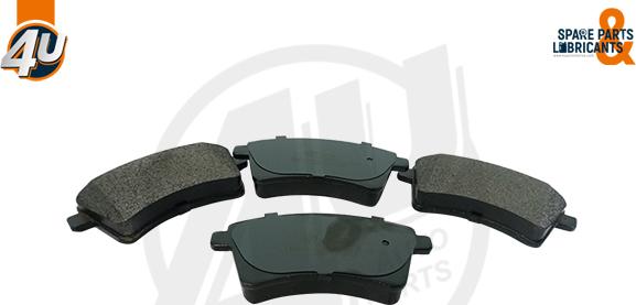 4U 22611RN - Гальмівні колодки, дискові гальма autocars.com.ua