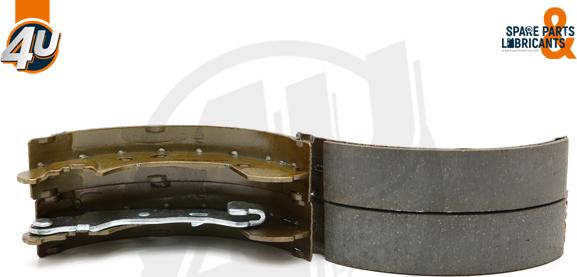 4U 22619RN - Комплект гальм, барабанний механізм autocars.com.ua