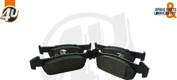 4U 22633RN - Гальмівні колодки, дискові гальма autocars.com.ua