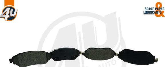 4U 22636RN - Гальмівні колодки, дискові гальма autocars.com.ua