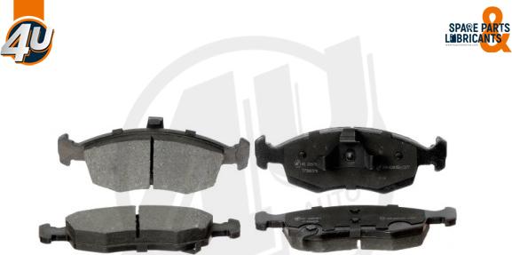 4U 22678FT - Гальмівні колодки, дискові гальма autocars.com.ua