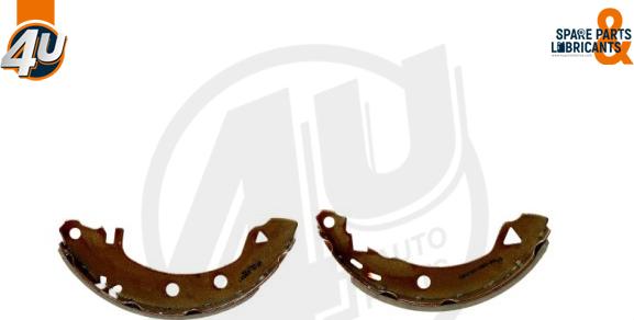 4U 22682FT - Комплект гальм, барабанний механізм autocars.com.ua