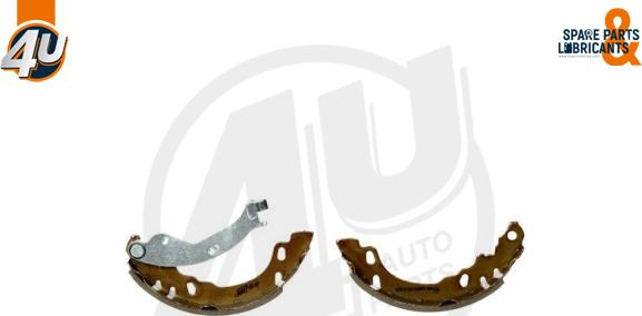 4U 22686FT - Комплект гальм, барабанний механізм autocars.com.ua