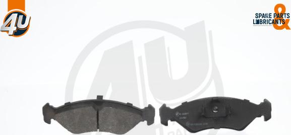 4U 22690FR - Гальмівні колодки, дискові гальма autocars.com.ua