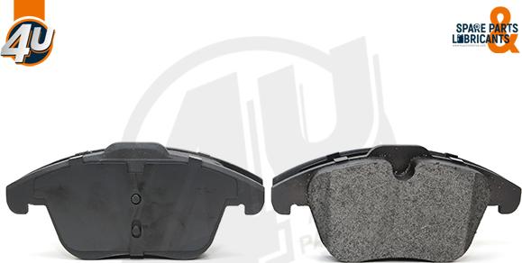 4U 22756PU - Гальмівні колодки, дискові гальма autocars.com.ua