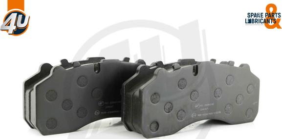 4U 22900ME - Гальмівні колодки, дискові гальма autocars.com.ua