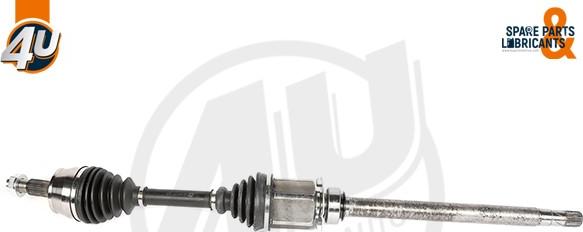 4U 23070FT - Приводний вал autocars.com.ua
