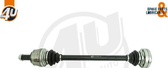 4U 23104BW - Приводний вал autocars.com.ua
