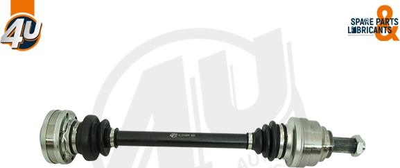 4U 23106BW - Приводний вал autocars.com.ua
