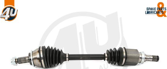 4U 23109BW - Приводний вал autocars.com.ua