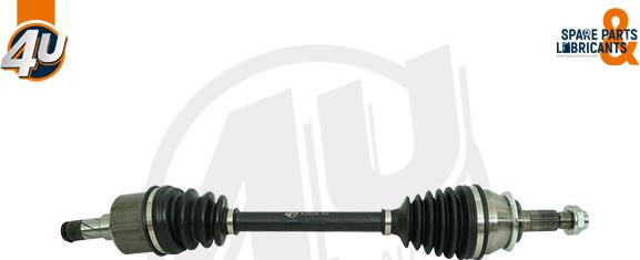 4U 23212MI - Приводний вал autocars.com.ua