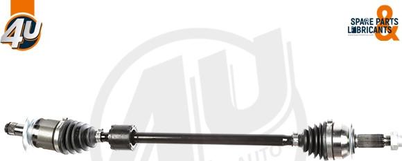 4U 23215MI - Приводний вал autocars.com.ua