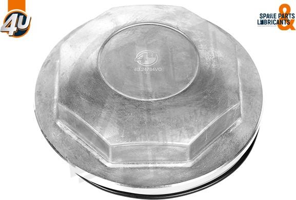 4U 24784VO - Кришка, підшипник маточини колеса autocars.com.ua