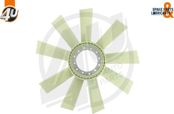 4U 25125MN - Крильчатка вентилятора, охолодження двигуна autocars.com.ua