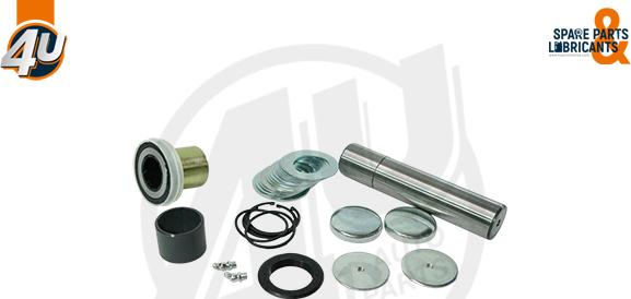 4U 26168MN - Ремкомплект, шворінь поворотного кулака autocars.com.ua