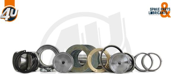 4U 26318ME - Ремкомплект, шворінь поворотного кулака autocars.com.ua