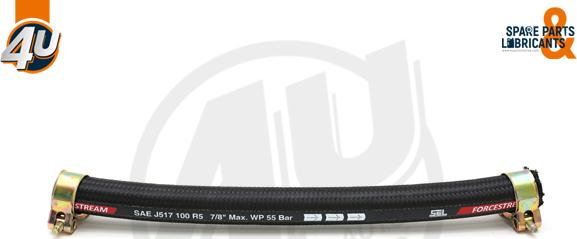 4U 26344ME - Гідравлічний шланг, рульове управління autocars.com.ua