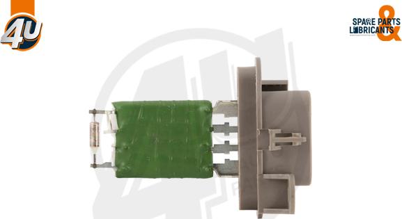 4U 26576ME - Опір, реле, вентилятор салону autocars.com.ua