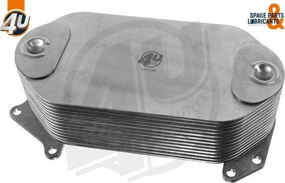 4U 26953ME - Масляний радіатор, рухове масло autocars.com.ua
