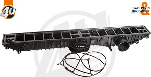 4U 26960ME - Радіатор, охолодження двигуна autocars.com.ua