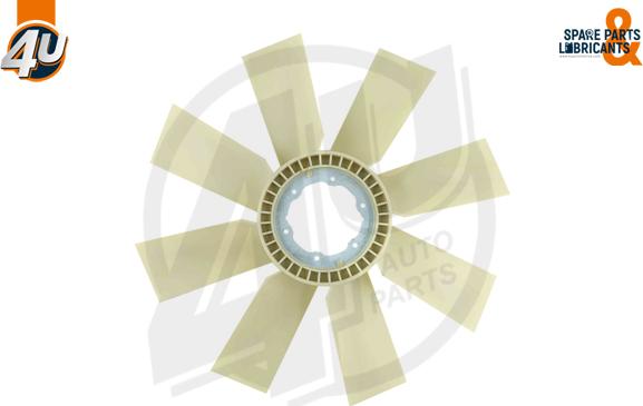 4U 27100DF - Крильчатка вентилятора, охолодження двигуна autocars.com.ua