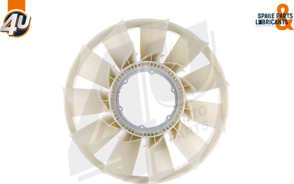 4U 27107DF - Крильчатка вентилятора, охолодження двигуна autocars.com.ua