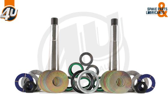 4U 27127DF - Ремкомплект, шворінь поворотного кулака autocars.com.ua