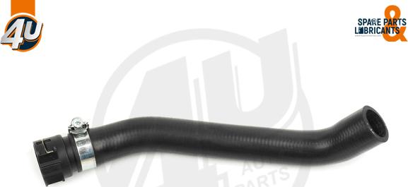 4U 27192DF - Шланг радіатора autocars.com.ua
