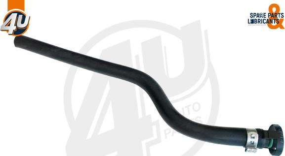 4U 27196DF - Шланг радіатора autocars.com.ua