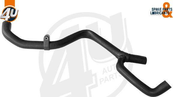 4U 27204DF - Шланг радіатора autocars.com.ua