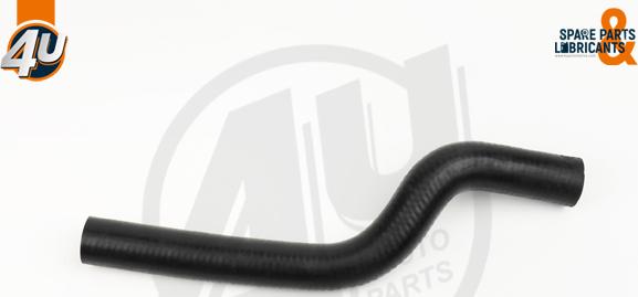 4U 27207DF - Шланг, теплообмінник - опалення autocars.com.ua