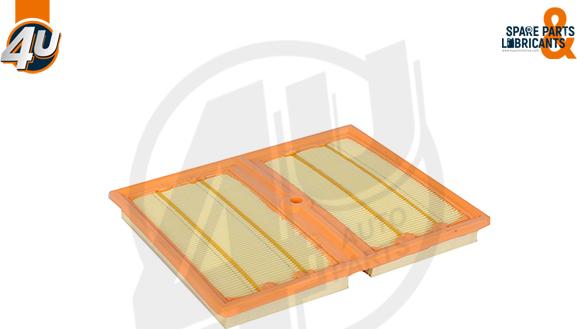 4U 28915VV - Повітряний фільтр autocars.com.ua
