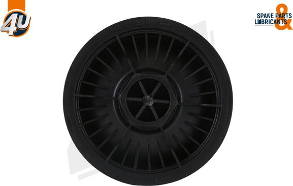 4U 29016SC - Кришка, паливний фільтр autocars.com.ua