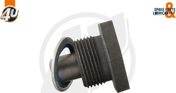 4U 29109SC - Резьбовая пробка, масляний піддон autocars.com.ua