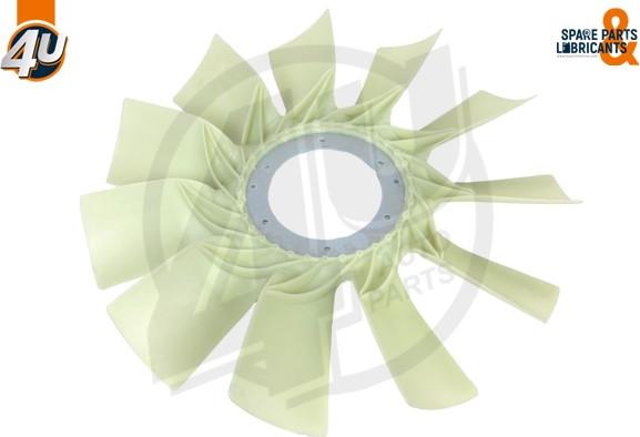 4U 29318VO - Вентилятор, охолодження двигуна autocars.com.ua