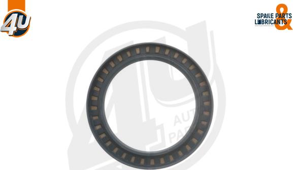4U 29728DF - Ущільнююче кільце, сальник, маточина колеса autocars.com.ua