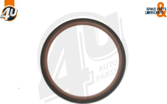 4U 29737ME - Ущільнене кільце, колінчастий вал autocars.com.ua
