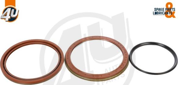 4U 29789VO - Комплект прокладок, маточина колеса autocars.com.ua