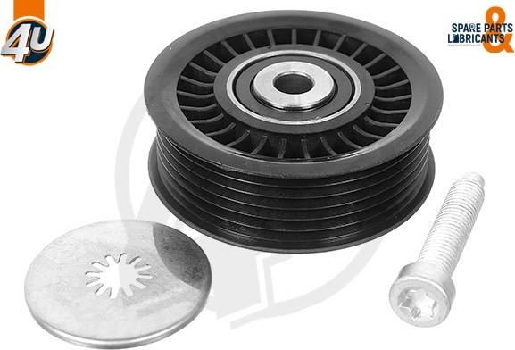 4U 32075MR - Паразитний / провідний ролик, поліклиновий ремінь autocars.com.ua