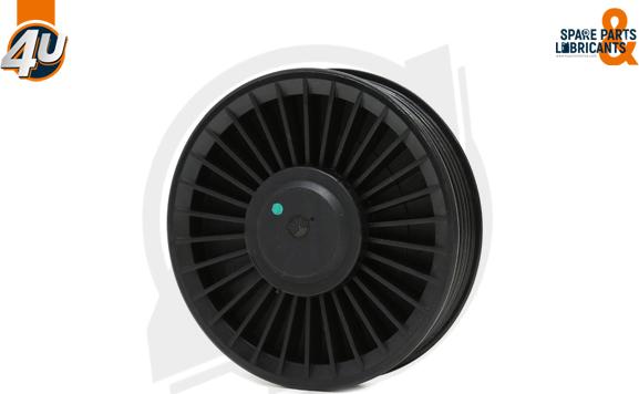 4U 32076MR - Паразитний / провідний ролик, поліклиновий ремінь autocars.com.ua