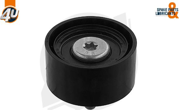 4U 32241BW - Паразитний / провідний ролик, поліклиновий ремінь autocars.com.ua