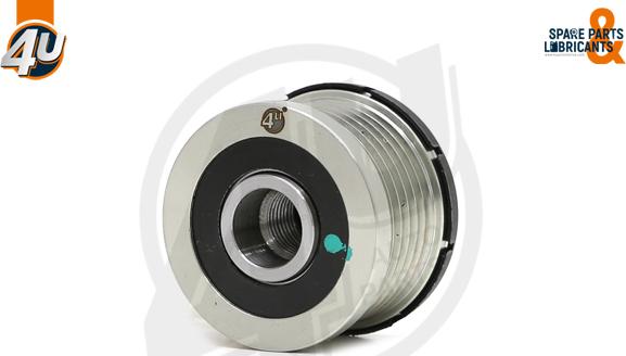 4U 32282BW - Ремінний шків, генератор autocars.com.ua