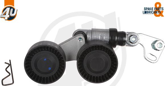 4U 32297BW - Натягувач ременя, клинові зуб. autocars.com.ua