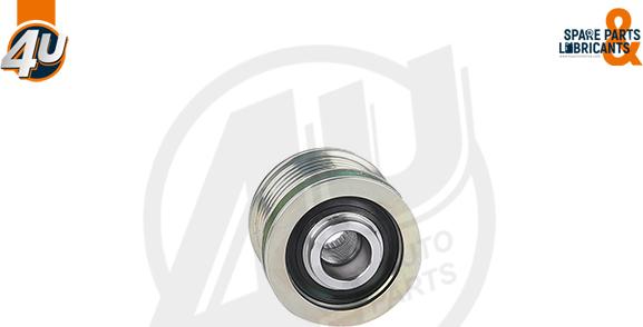 4U 32321MI - Ремінний шків, генератор autocars.com.ua