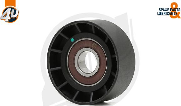 4U 32504VV - Паразитний / провідний ролик, поліклиновий ремінь autocars.com.ua